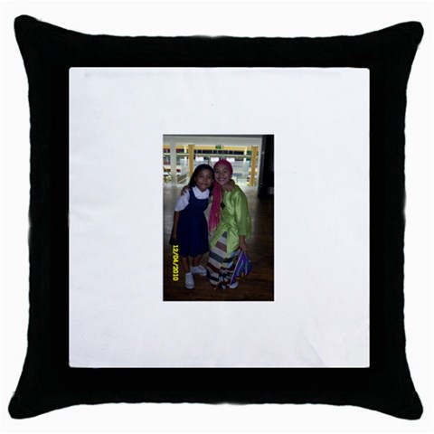 SDC10131 Throw Pillow Case (Black) from ArtsNow.com Front
