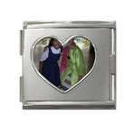 SDC10131 Mega Link Heart Italian Charm (18mm)