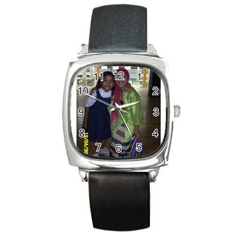 SDC10131 Square Metal Watch from ArtsNow.com Front
