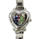 SDC10131 Heart Italian Charm Watch