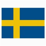 Swedish Flag Glasses Cloth (Large)