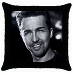 norton_09 Throw Pillow Case (Black)