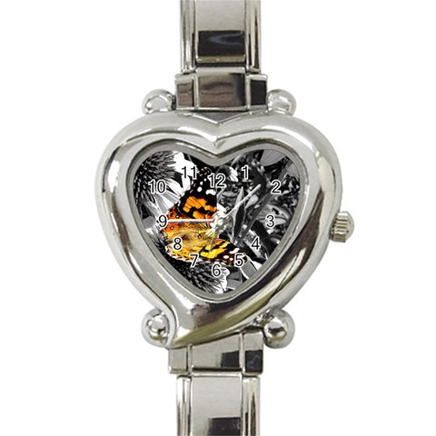 362954323_94fafe3a92 Heart Italian Charm Watch from ArtsNow.com Front