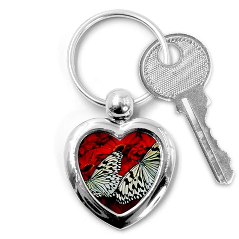 butterfly Key Chain (Heart) from ArtsNow.com Front