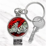 butterfly Nail Clippers Key Chain
