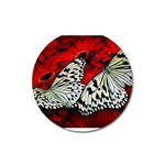 butterfly Magnet 3  (Round)