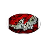 butterfly Sticker Oval (100 pack)