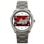 butterfly Sport Metal Watch