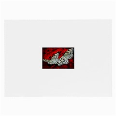 butterfly Glasses Cloth (Large, Two Sides) from ArtsNow.com Front