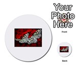 butterfly Multi-purpose Cards (Round)