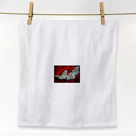 butterfly Face Towel from ArtsNow.com Front