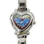butterfly Heart Italian Charm Watch