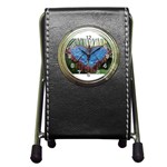 butterfly Pen Holder Desk Clock