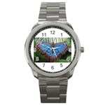 butterfly Sport Metal Watch