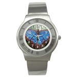 butterfly Stainless Steel Watch