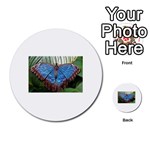 butterfly Multi-purpose Cards (Round)