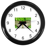 butterfly Wall Clock (Black)