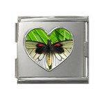 butterfly Mega Link Heart Italian Charm (18mm)