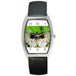 butterfly Barrel Style Metal Watch