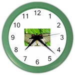 butterfly Color Wall Clock