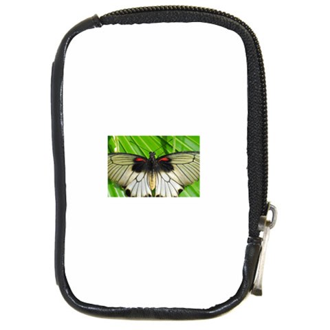 butterfly Compact Camera Leather Case from ArtsNow.com Front