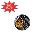 butterfly 1  Mini Button (100 pack) 