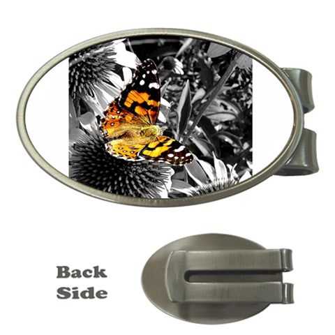 butterfly Money Clip (Oval) from ArtsNow.com Front