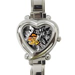 butterfly Heart Italian Charm Watch