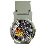 butterfly Money Clip Watch