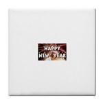 happy-new-year Tile Coaster