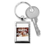 happy-new-year Key Chain (Rectangle)