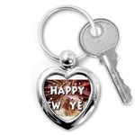happy-new-year Key Chain (Heart)