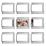happy-new-year 9mm Italian Charm (9 pack)