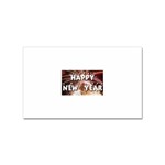 happy-new-year Sticker (Rectangular)