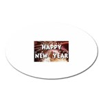 happy-new-year Magnet (Oval)