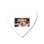 happy-new-year Magnet (Heart)