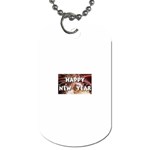 happy-new-year Dog Tag (Two Sides)