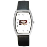 happy-new-year Barrel Style Metal Watch