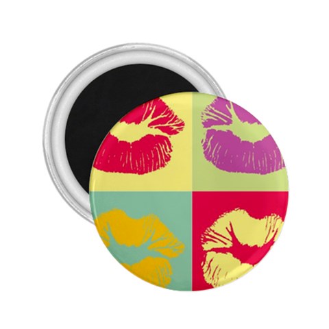 Lips 2.25  Magnet from ArtsNow.com Front