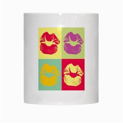 Lips White Mug from ArtsNow.com Center