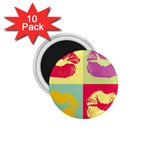 Lips 1.75  Magnet (10 pack) 