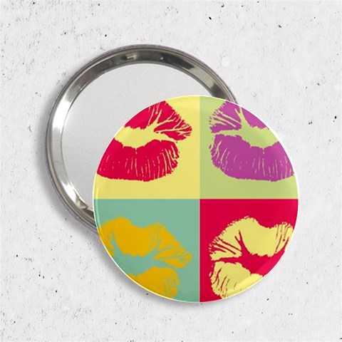 Lips 2.25  Handbag Mirror from ArtsNow.com Front