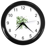 abstract Wall Clock (Black)