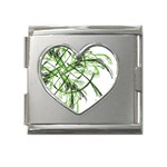 abstract Mega Link Heart Italian Charm (18mm)