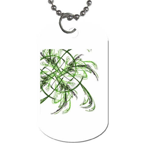 abstract Dog Tag (One Side) from ArtsNow.com Front