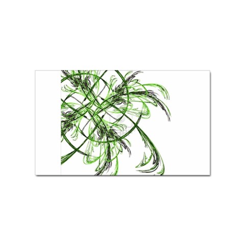 abstract Sticker Rectangular (100 pack) from ArtsNow.com Front