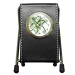 abstract Pen Holder Desk Clock