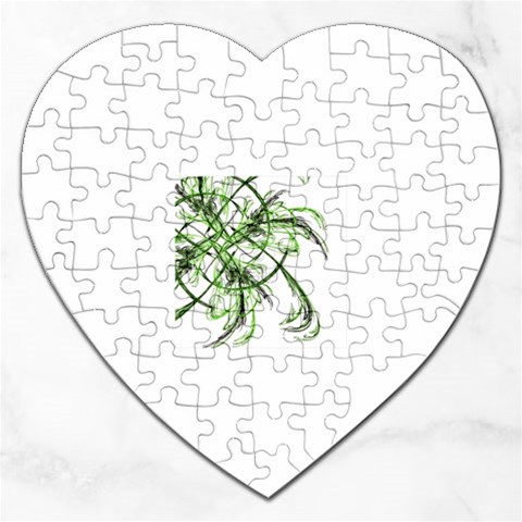 abstract Jigsaw Puzzle (Heart) from ArtsNow.com Front
