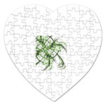 abstract Jigsaw Puzzle (Heart)
