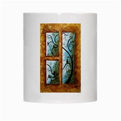 abstract White Mug from ArtsNow.com Center